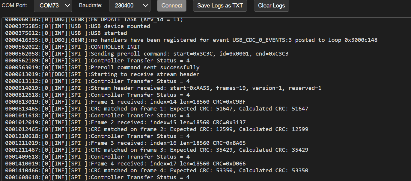 Controller Device Logs 1