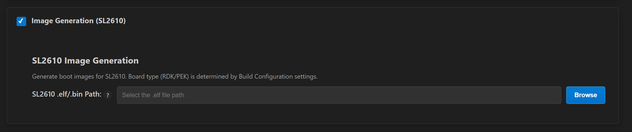 SL2610 Image Generator