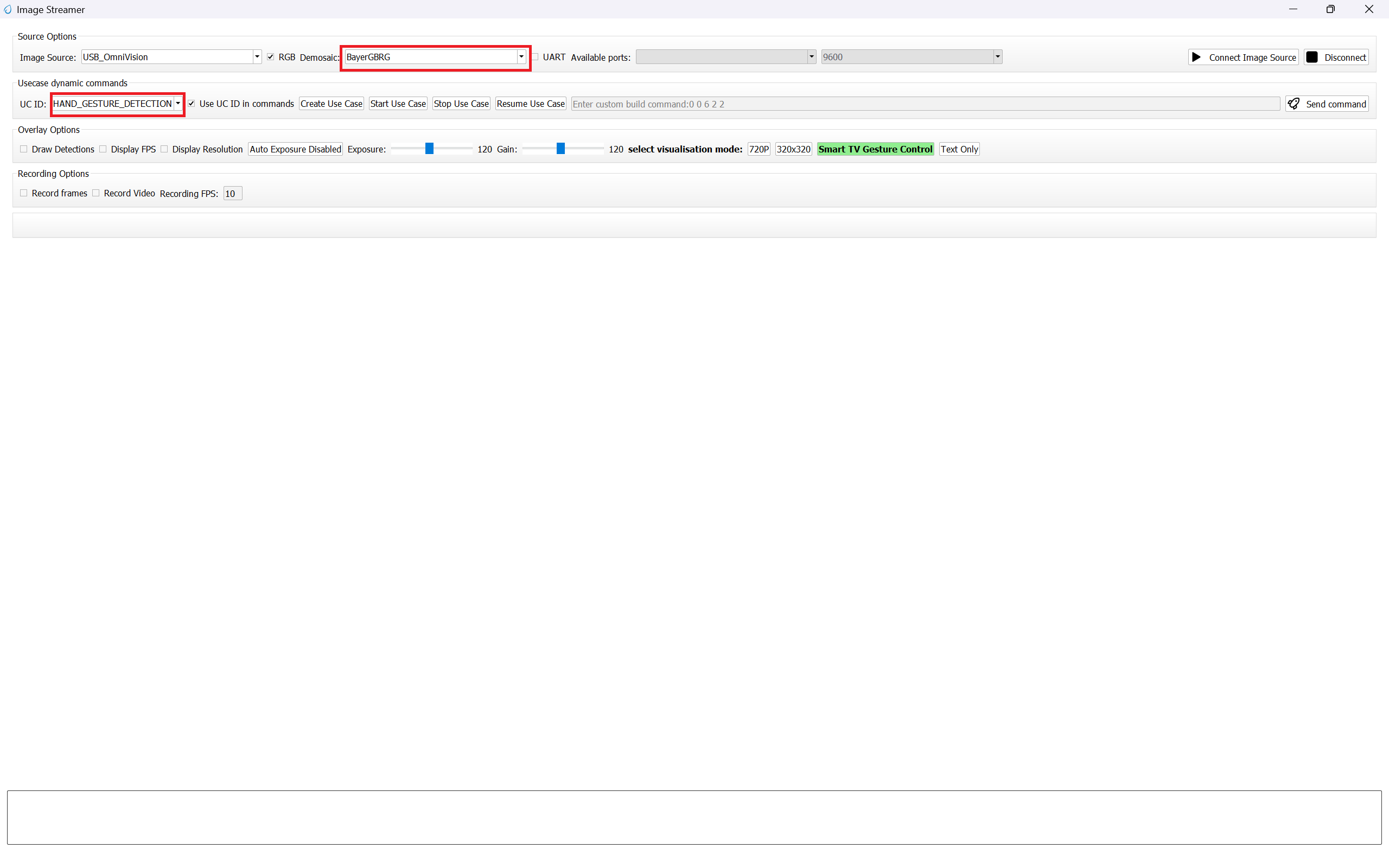 Video Streamer Settings