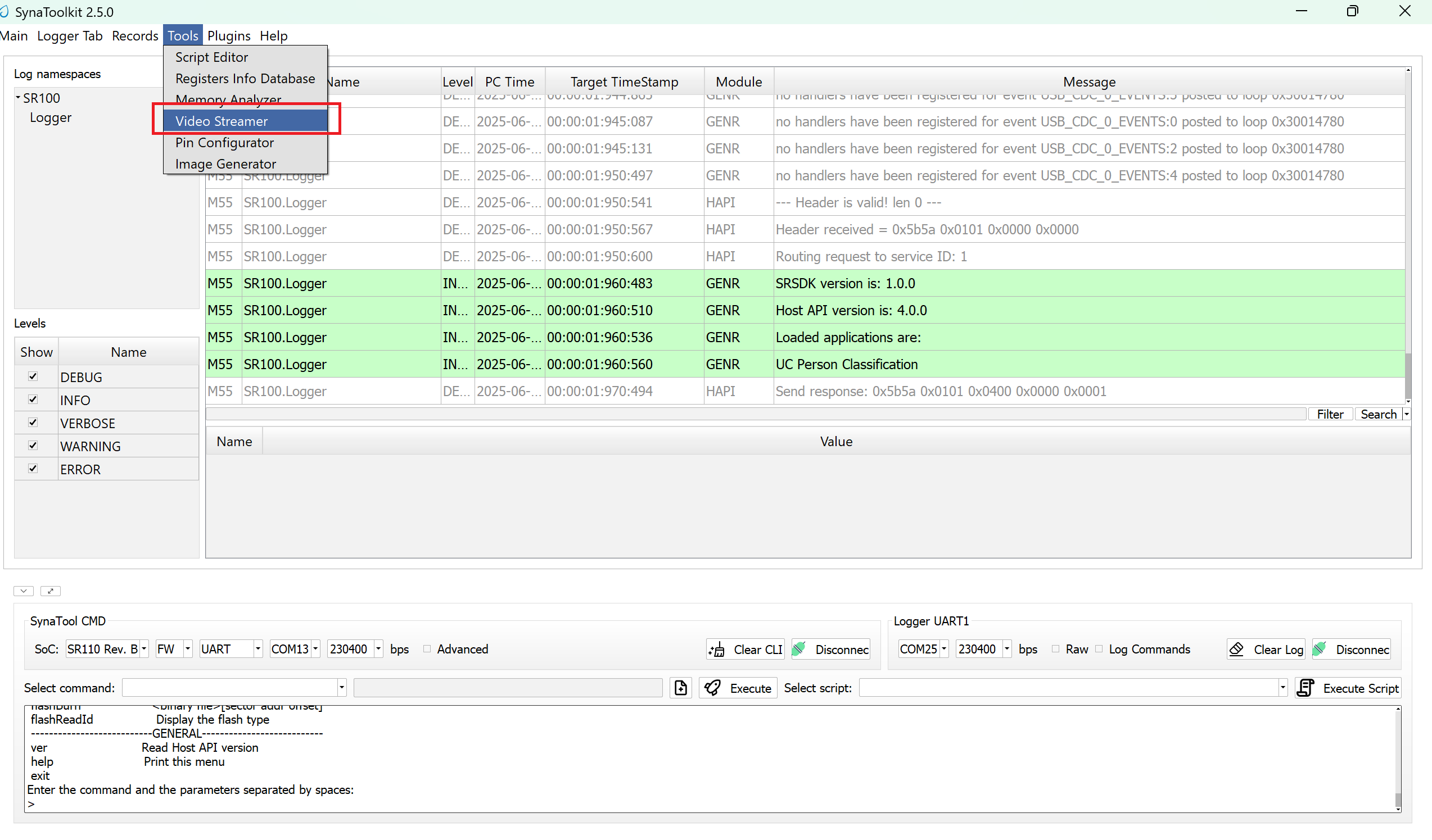 Tools - Video Streamer