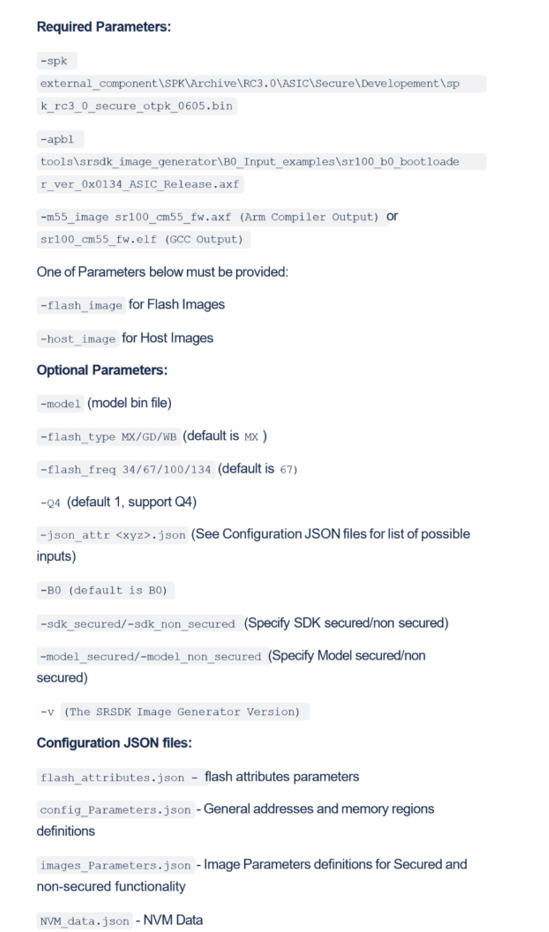 Input File Structure