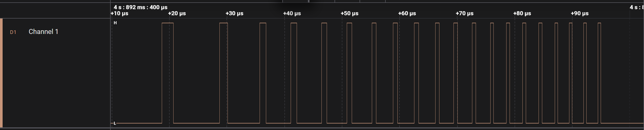 PWM with descriptor Output