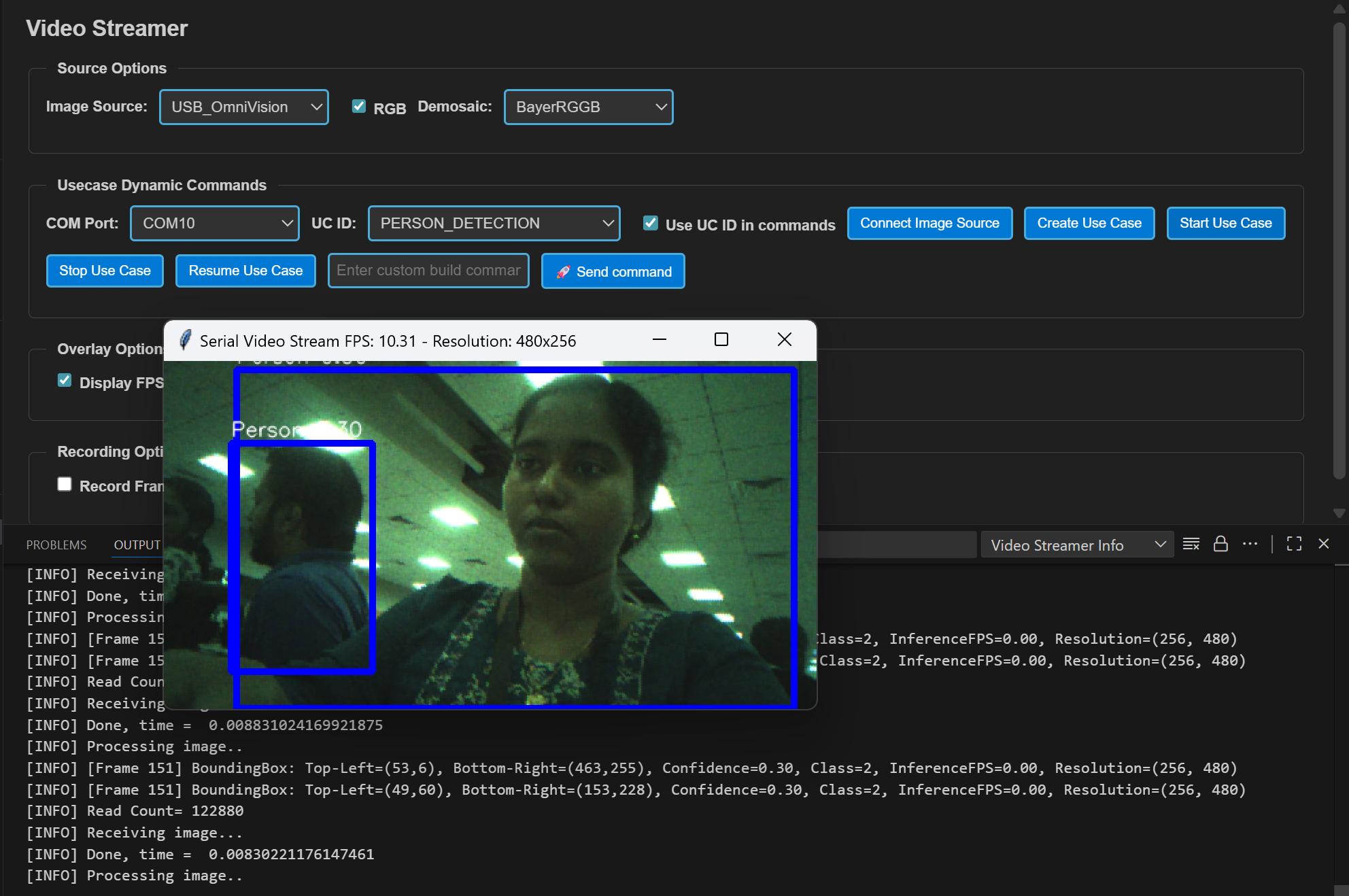 Video Stream Window