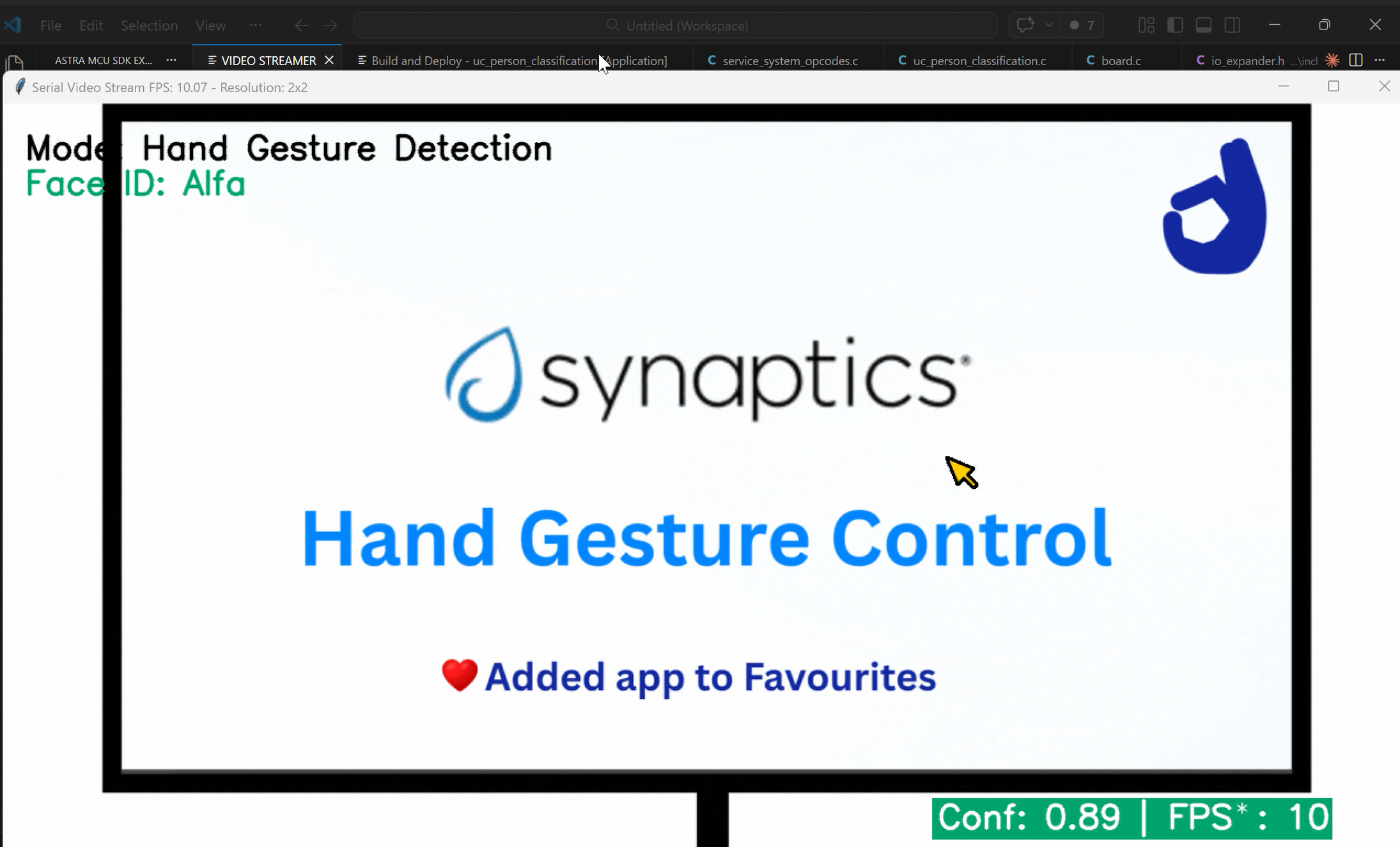 Pinch Gesture