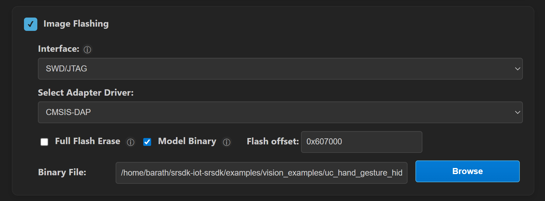 Image Flashing Model A