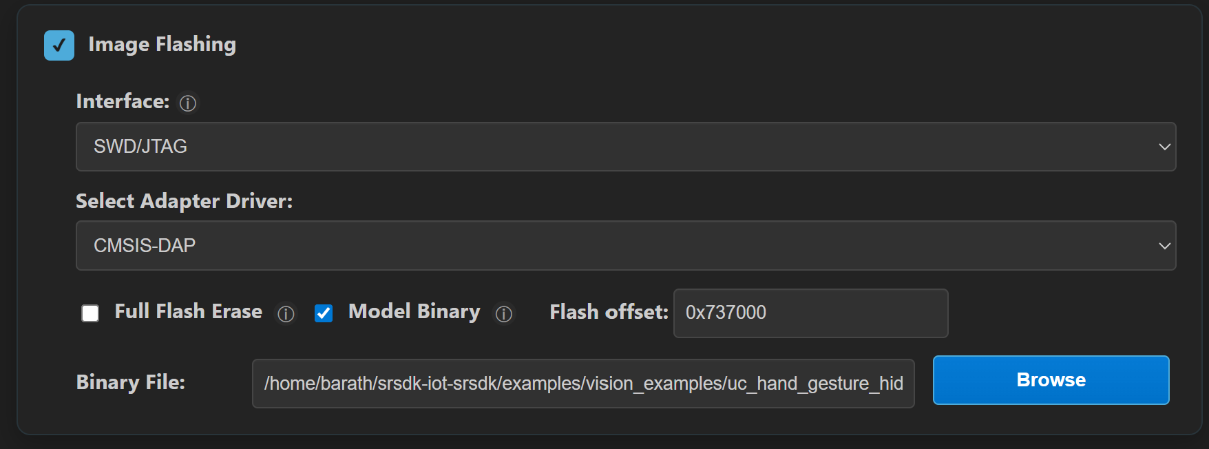 Image Flashing Model B
