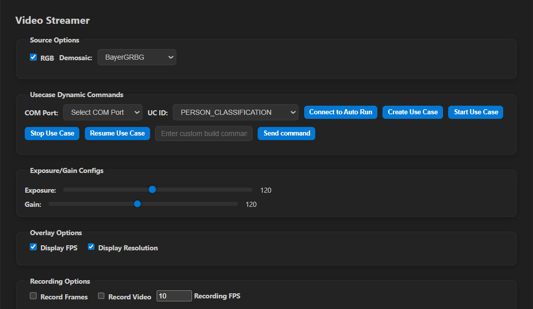 Video Streamer Webview