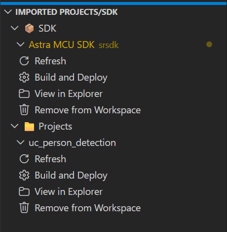 Remove from Workspace