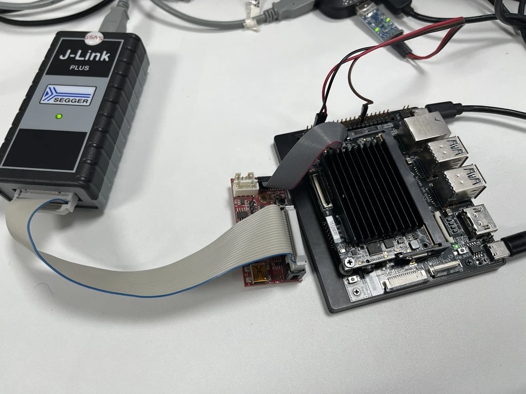 J-Link connection view 2